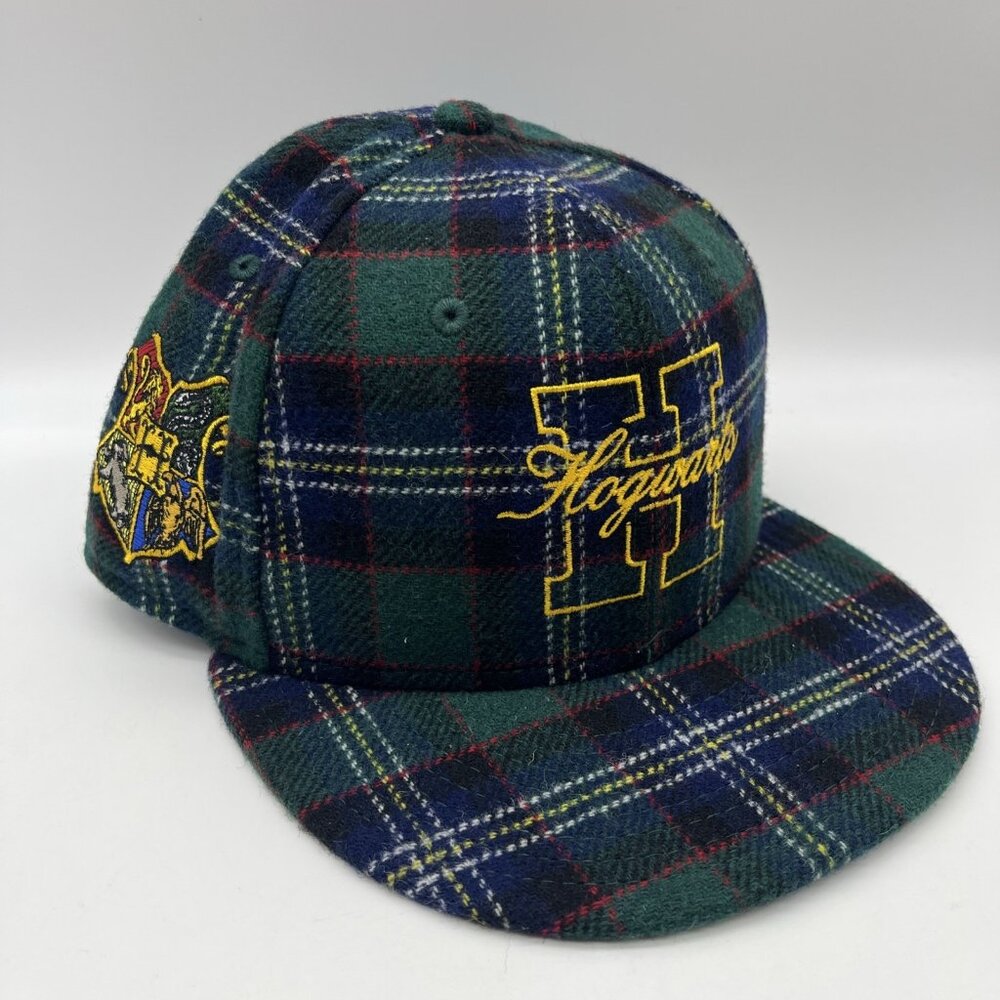 New Era x Harry Potter Hogwarts Plaid 59FIFTY Fitted Hat Cap 7 1/8 56.8cm
